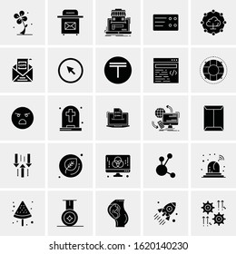25 Universal Icons Vector illustration