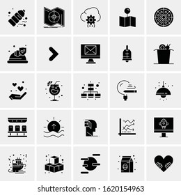25 Universal Icons Vector illustration