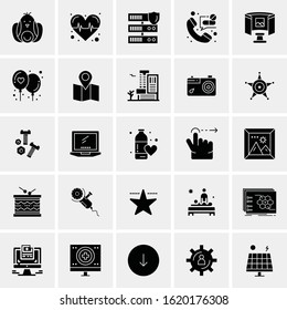 25 Universal Icons Vector illustration