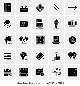 25 Universal Icons Vector illustration