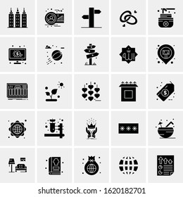 25 Universal Icons Vector illustration