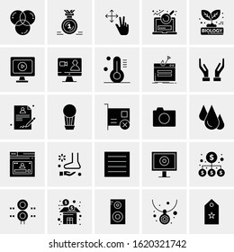25 Universal Icons Vector illustration