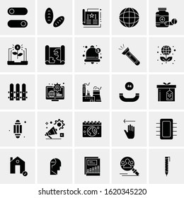 25 Universal Icons Vector illustration