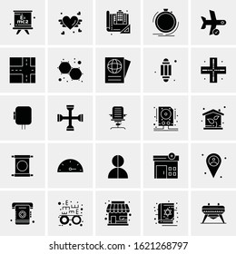 25 Universal Icons Vector illustration