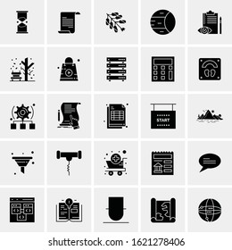 25 Universal Icons Vector illustration