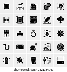 25 Universal Icons Vector illustration
