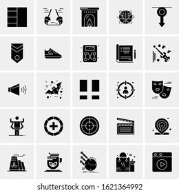 25 Universal Icons Vector illustration