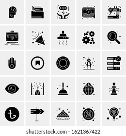 25 Universal Icons Vector illustration