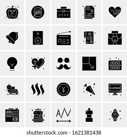 25 Universal Icons Vector illustration