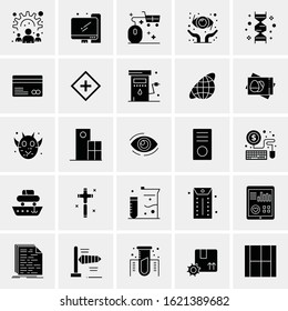 25 Universal Icons Vector illustration