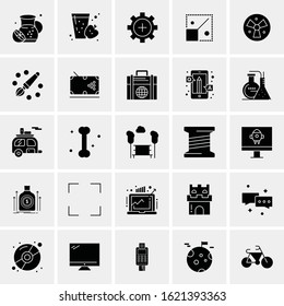 25 Universal Icons Vector illustration