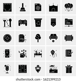 25 Universal Icons Vector illustration
