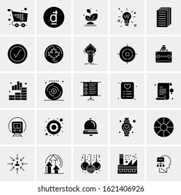 25 Universal Icons Vector illustration