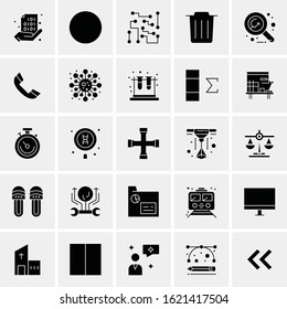 25 Universal Icons Vector illustration