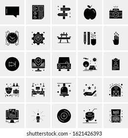 25 Universal Icons Vector illustration