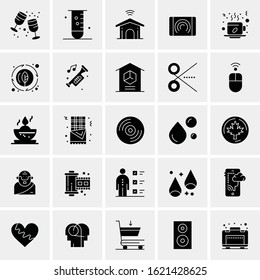 25 Universal Icons Vector illustration