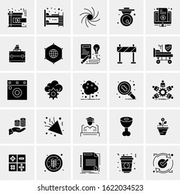25 Universal Icons Vector illustration