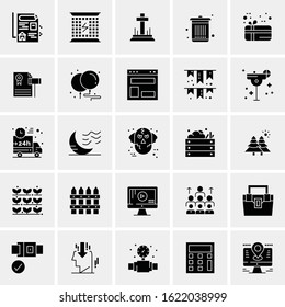 25 Universal Icons Vector illustration