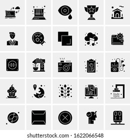 25 Universal Icons Vector illustration