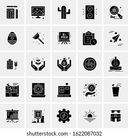 25 Universal Icons Vector illustration
