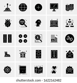 25 Universal Icons Vector illustration