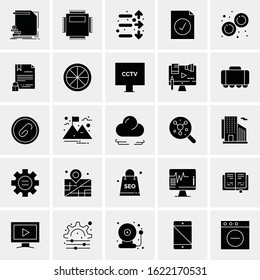 25 Universal Icons Vector illustration