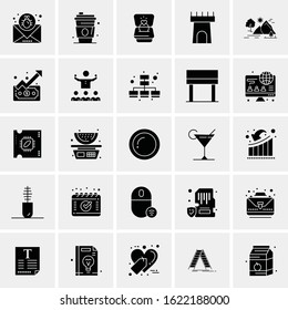 25 Universal Icons Vector illustration