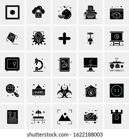25 Universal Icons Vector illustration