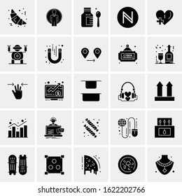 25 Universal Icons Vector illustration