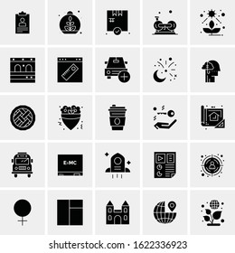 25 Universal Icons Vector illustration