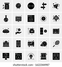 25 Universal Icons Vector illustration