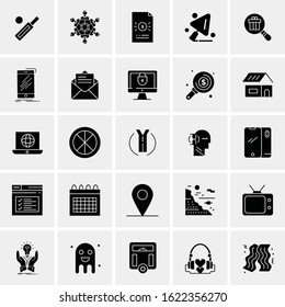 25 Universal Icons Vector illustration