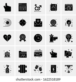 25 Universal Icons Vector illustration
