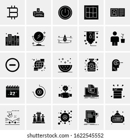 25 Universal Icons Vector illustration