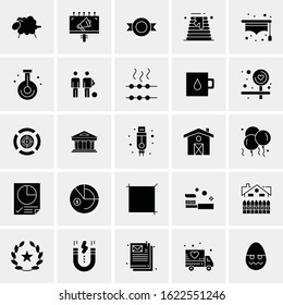 25 Universal Icons Vector illustration