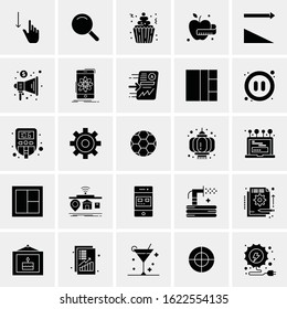 25 Universal Icons Vector illustration