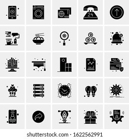25 Universal Icons Vector illustration