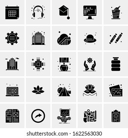 25 Universal Icons Vector illustration