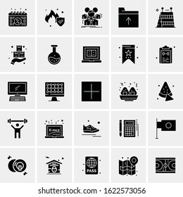 25 Universal Icons Vector illustration