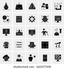 25 Universal Icons Vector illustration