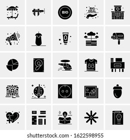 25 Universal Icons Vector illustration
