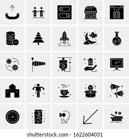 25 Universal Icons Vector illustration