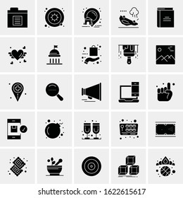 25 Universal Icons Vector illustration