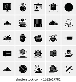 25 Universal Icons Vector illustration