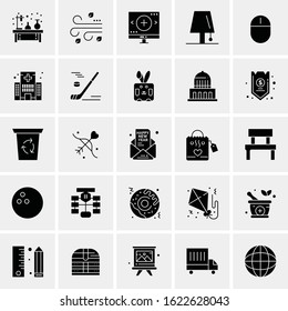 25 Universal Icons Vector illustration