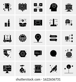 25 Universal Icons Vector illustration