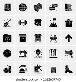 25 Universal Icons Vector illustration