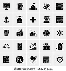 25 Universal Icons Vector illustration