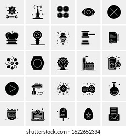 25 Universal Icons Vector illustration