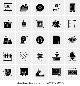 25 Universal Icons Vector illustration